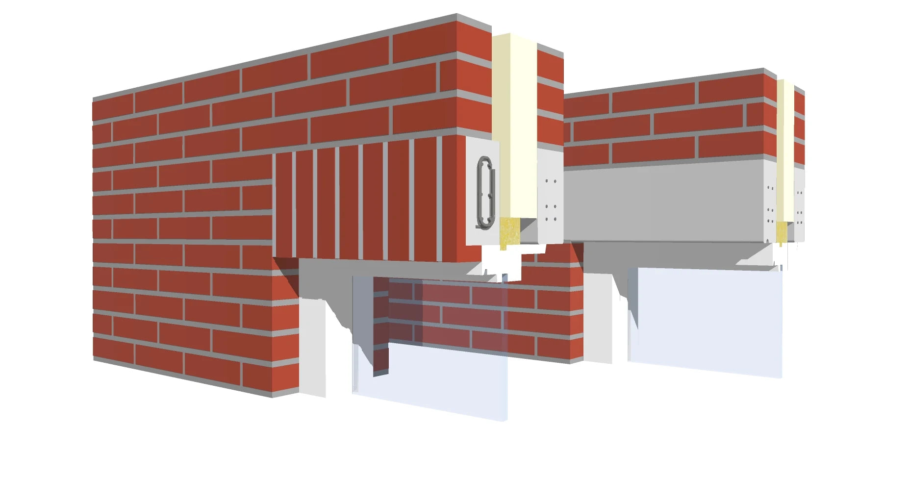 Betonlatei 120x60mm 140cm Vuilwerk Zonder Waterhol