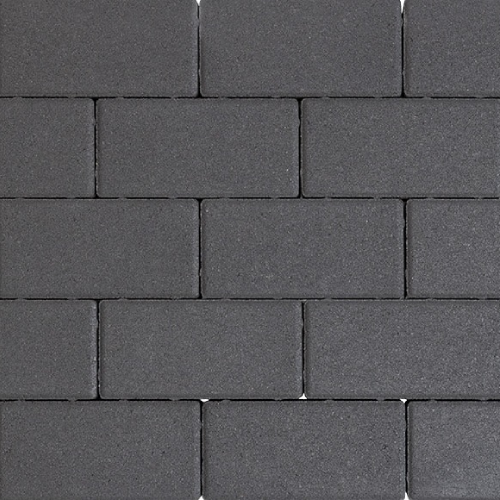 Design Brick 6 cm mini facet - Black - Kijlstra