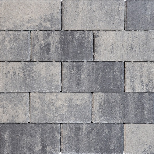 Design Brick 6 cm - Nero/Grey - Kijlstra