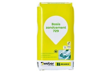 Beamix basis zandcement 729 zak 25kg