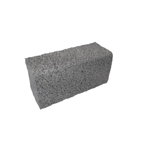 BIA Betongevelstenen Maasformaat Grijs Structuur 21x10x8,3cm