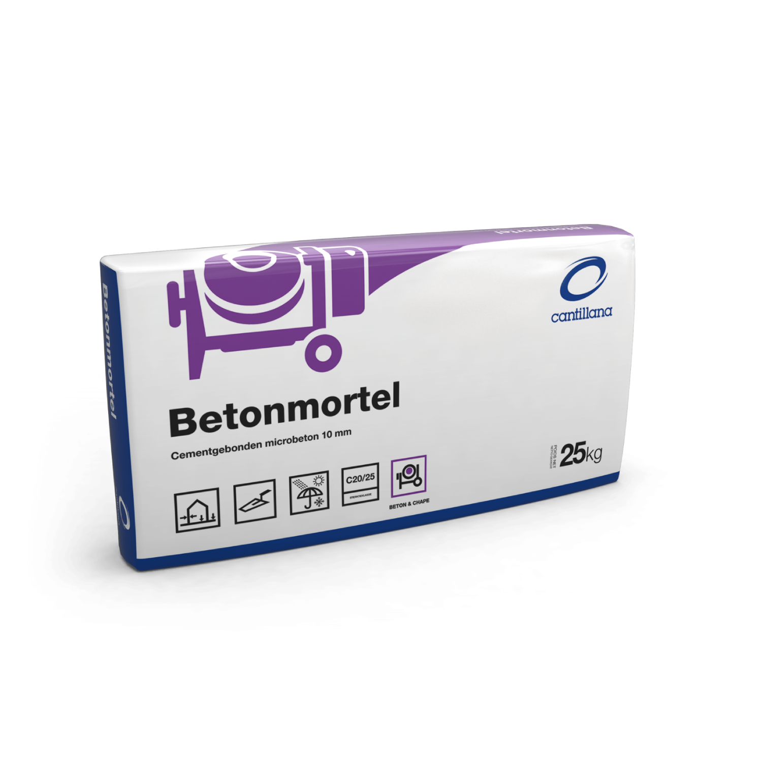 Cantillana Betonmortel 25kg