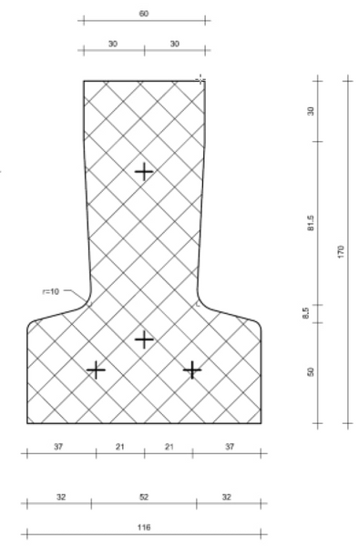 PS-Isolatievloer Vloerbalk 2T Blauw 373cm-2