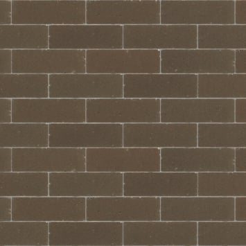 Klinker Avenue dikformaat 21x7x8 cm - Bruin/Zwart - Stonewish