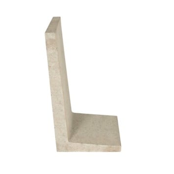 Stonewish L-element grijs 100x50x50 cm