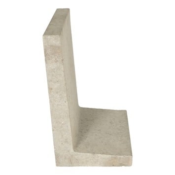 Stonewish L-element grijs 40x40x34 cm