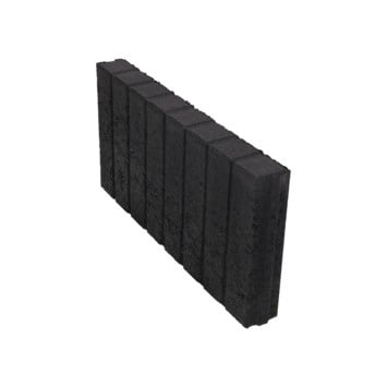 Palissade quadroband 6x25x50 cm - Antraciet - Stonewish