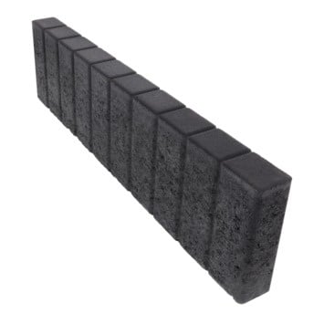 Palissade quadroband 8x25x100 cm - Antraciet - Stonewish