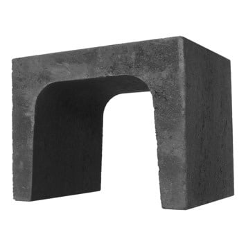 U-element 40x40x50 cm - Antraciet - Stonewish