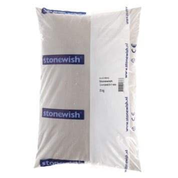 Stonewish zilverzand 0-1 mm 25 kg 1